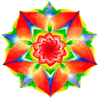 Rose Mandala © Anita van Kempen